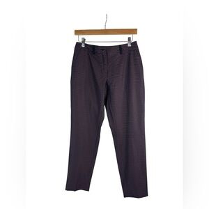 Lady Hagen Women’s Golf Pants Size 2 Pink Geometric Print Stretch‎ Flat Front